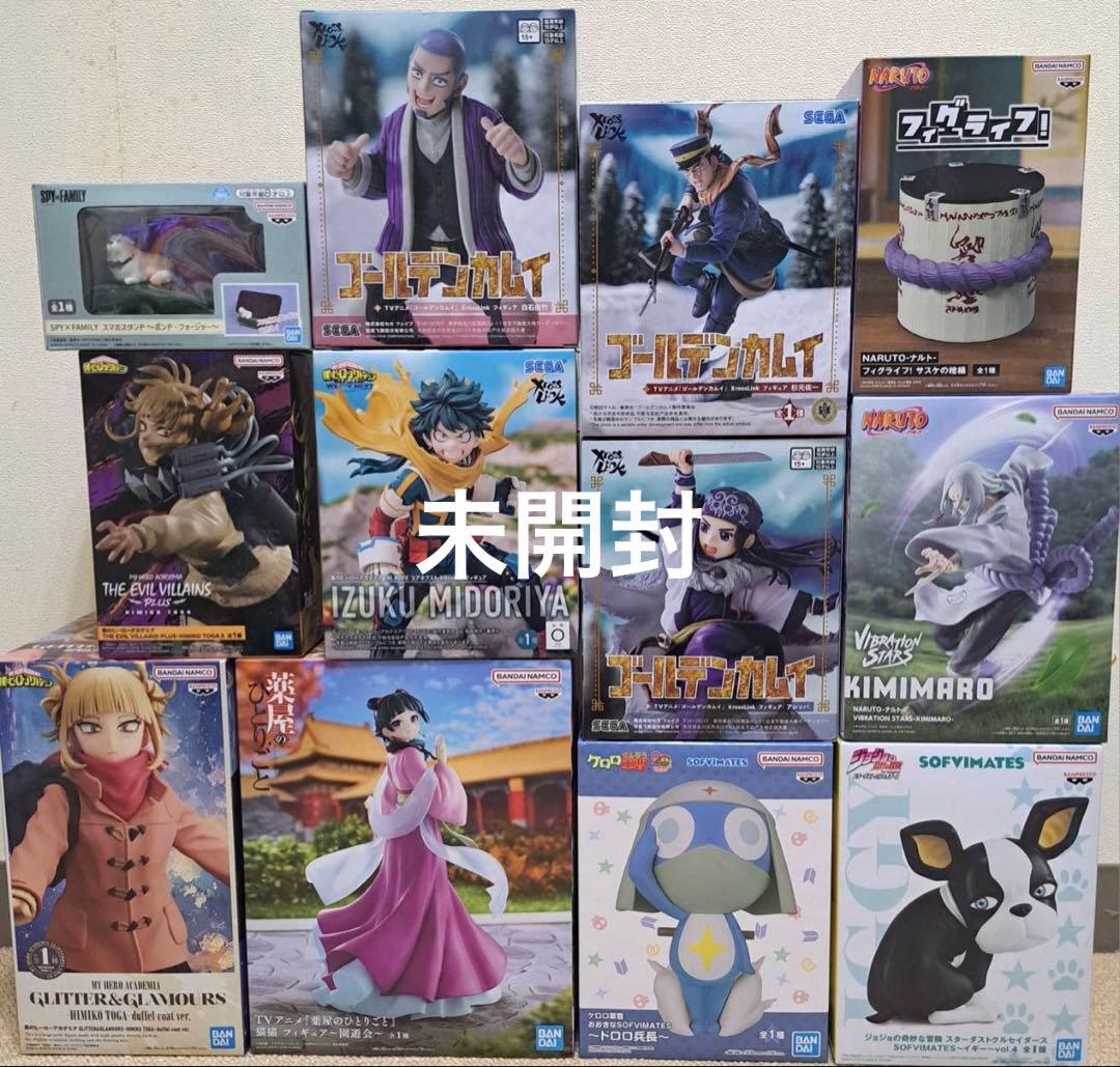 最新プライズ フィギュア まとめ売り ゴールデンカムイ トガヒミコ 12体セット