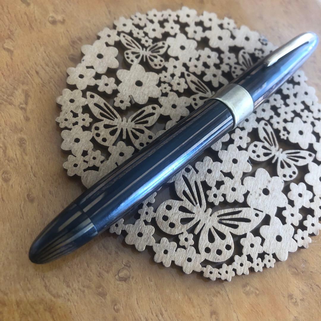 Sheaffer 万年筆　14k ブラウン