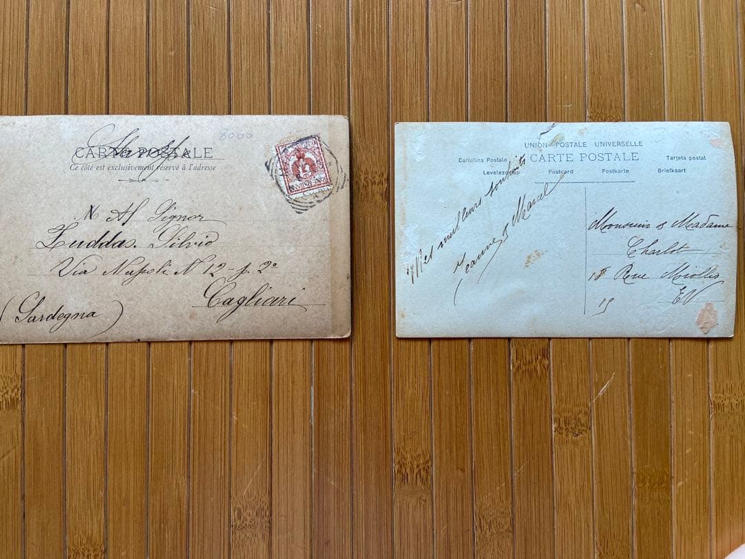 ヨーロッパアンティーク絵はがき