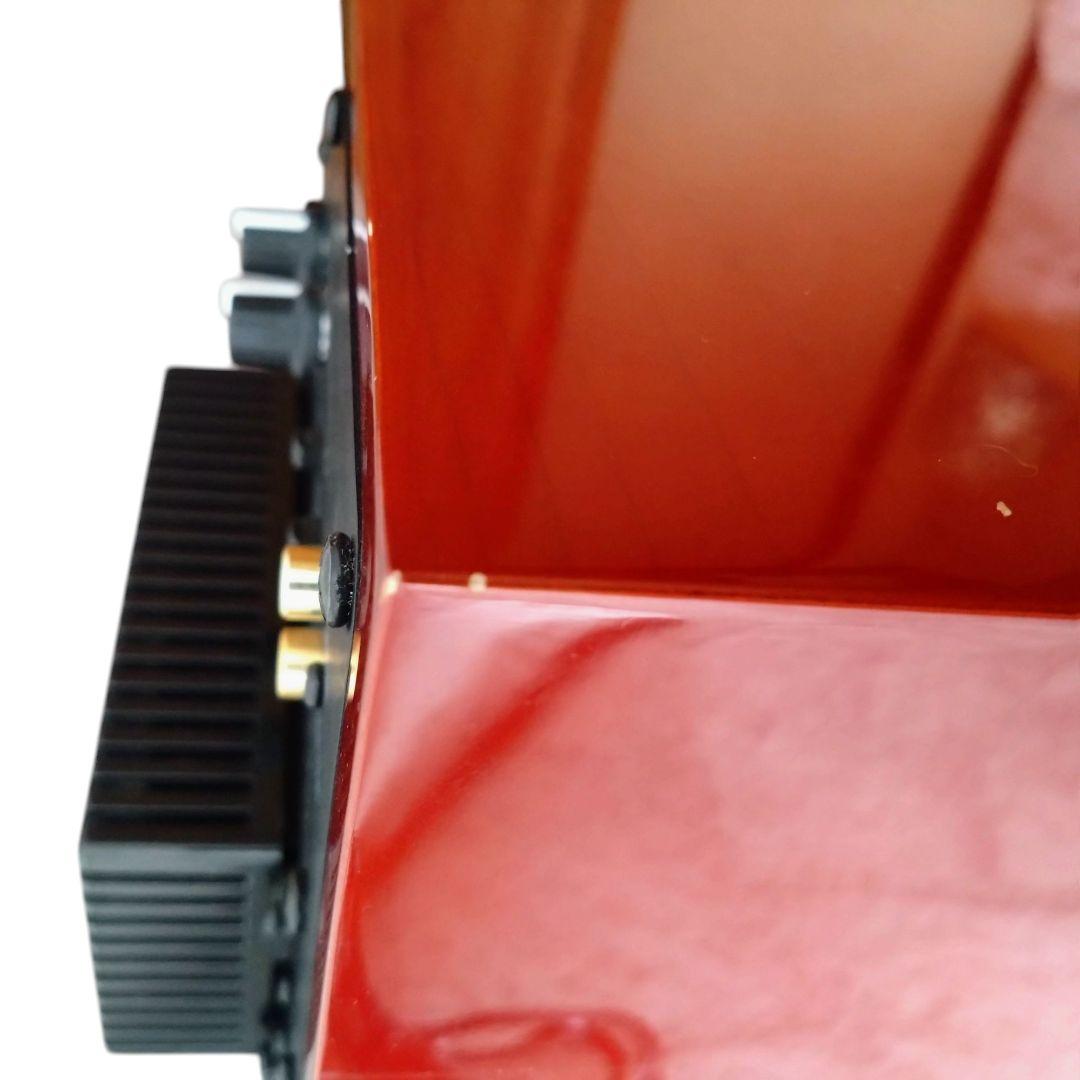 【極美品】DENON サブウーファー　DSW-33XG 木目調 音響 オーディオ