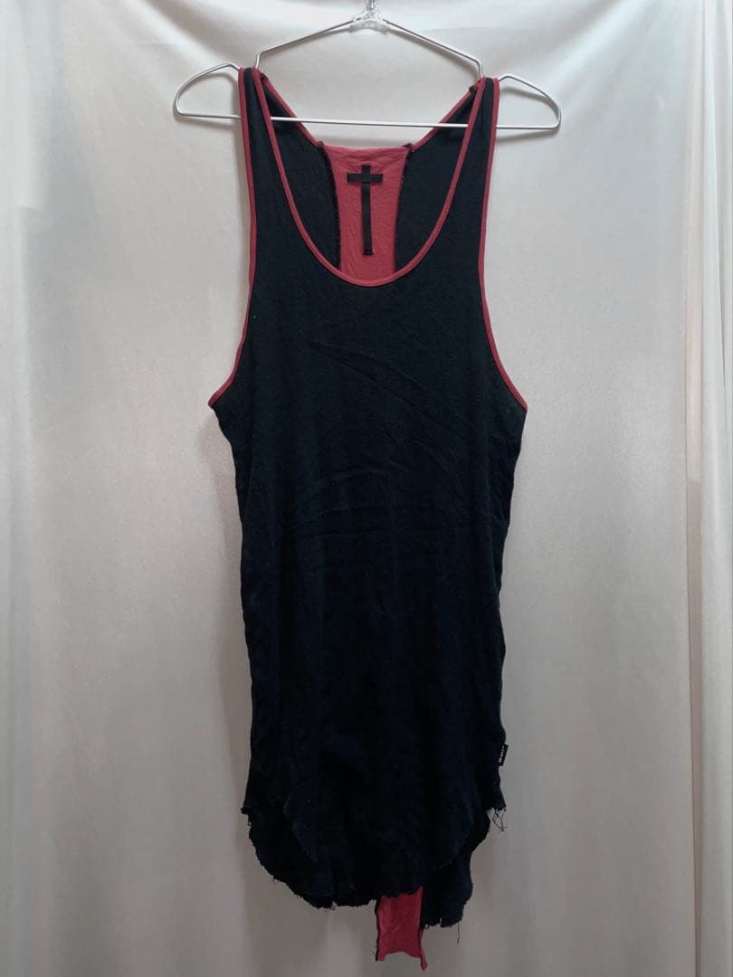 トップス L.G.B. back cross tk-top