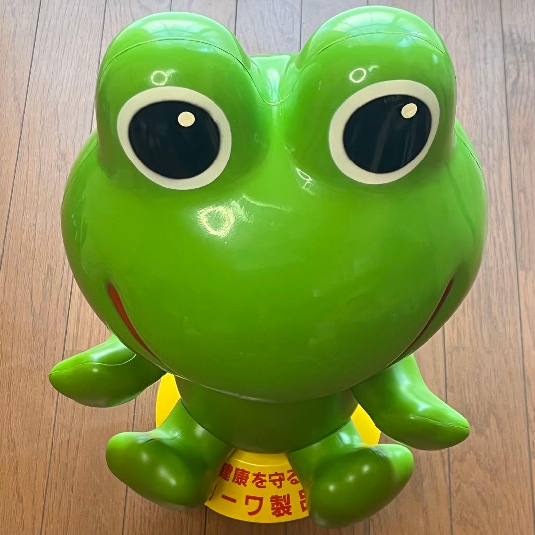 ケロちゃん　コルゲンコーワ　2代目　店頭　宣伝用　カエル　薬局　昭和　レトロ