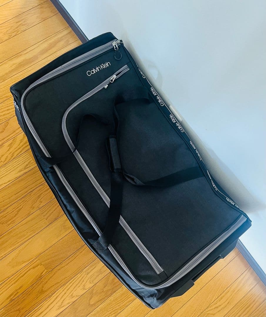 1回使用 カルバンクライン スーツケース 大容量 CK キャリーカート