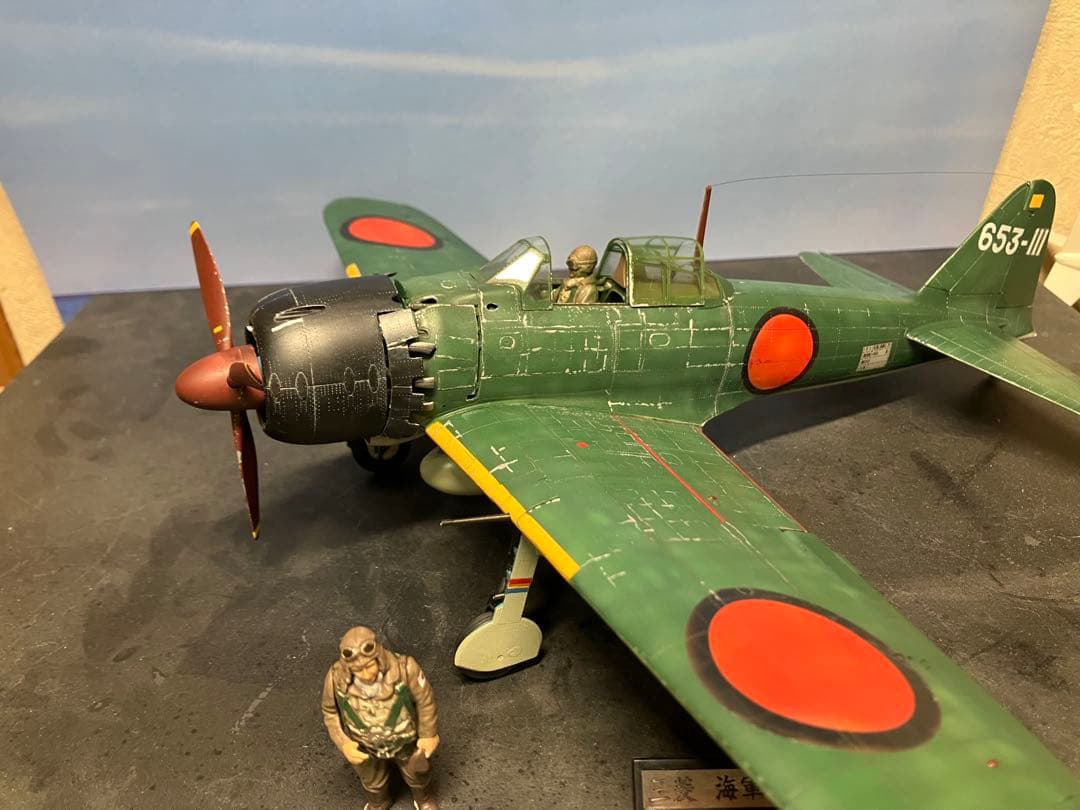 お*ん様 完成品 タミヤ 1/32 零戦52型