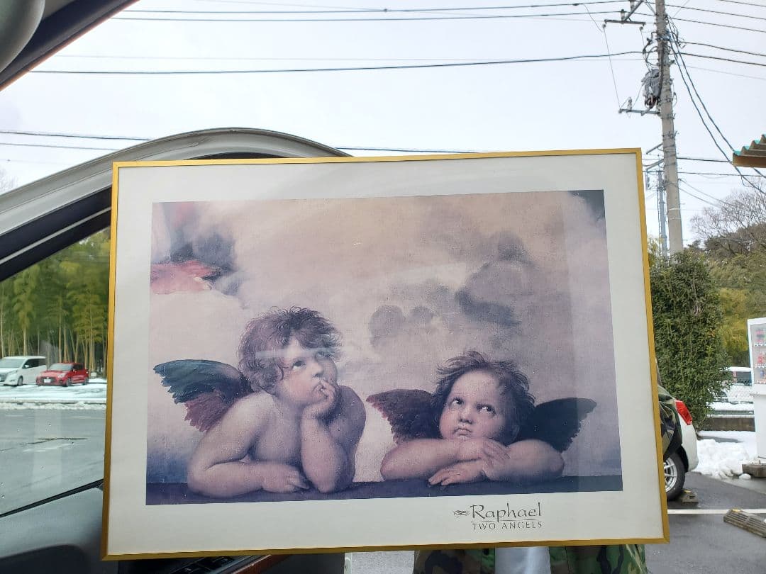 ラファエロ　天使　プリント