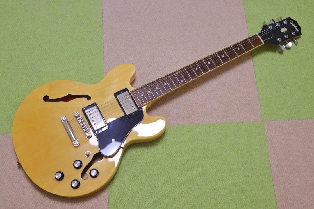 Epiphone ES339 Natural 中古美品 GOTOHロックペグ交換