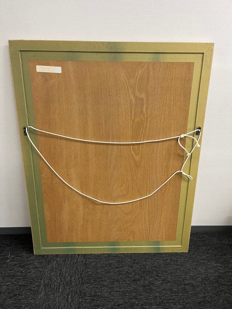 リトグラフ　ブラジリエ　バラに想いをよせる婦人　117/120 直筆サイン