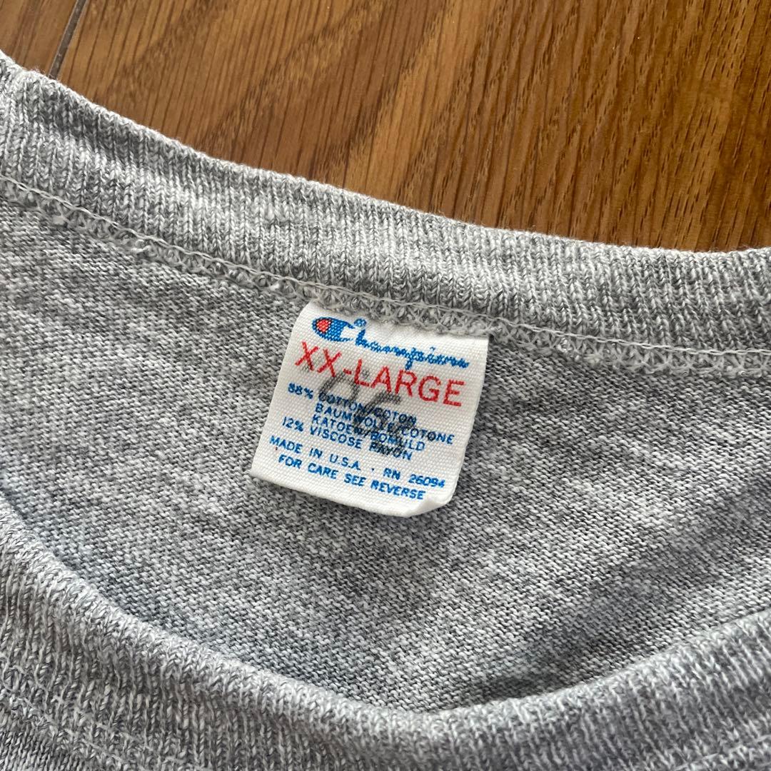 ヴィンテージ Champion トリコタグ 88/12 Tシャツ XXL