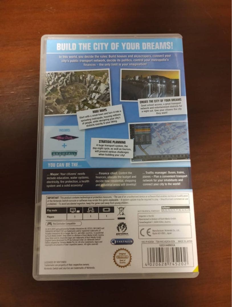 シティーズスカイライン 輸入版 Switch スイッチ
