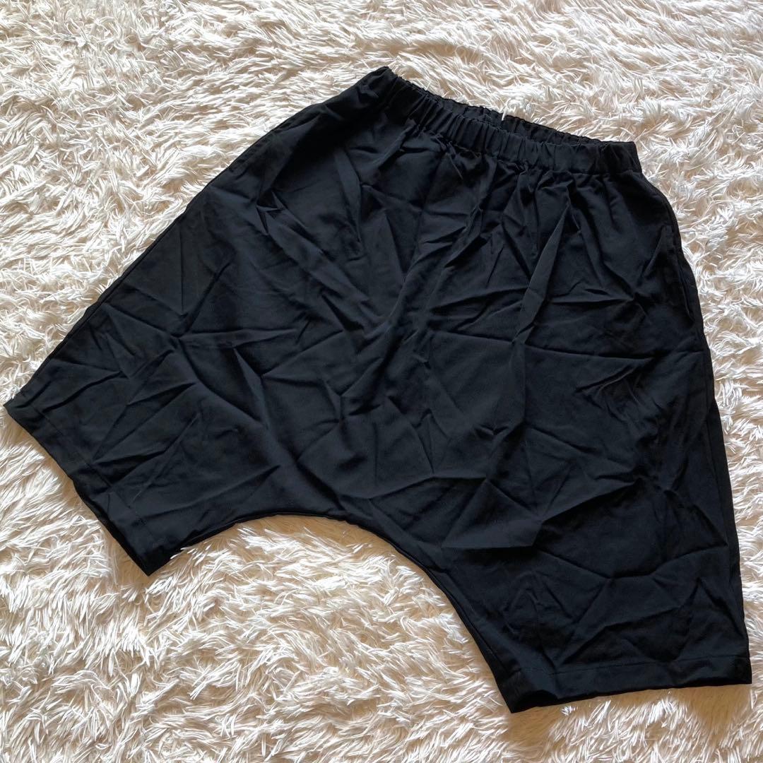 コムデギャルソン　サルエルパンツ　ウール　ブラック　Sサイズ