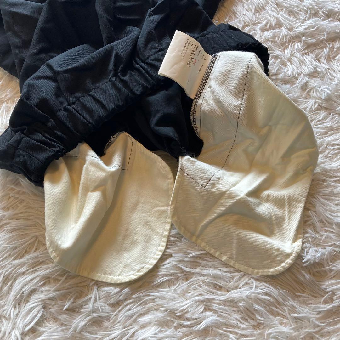 コムデギャルソン　サルエルパンツ　ウール　ブラック　Sサイズ