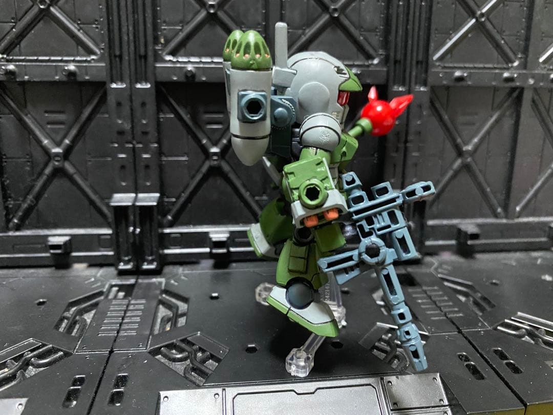モビルスーツアンサンブル　オリジナル　ガンキャノン改造塗装品