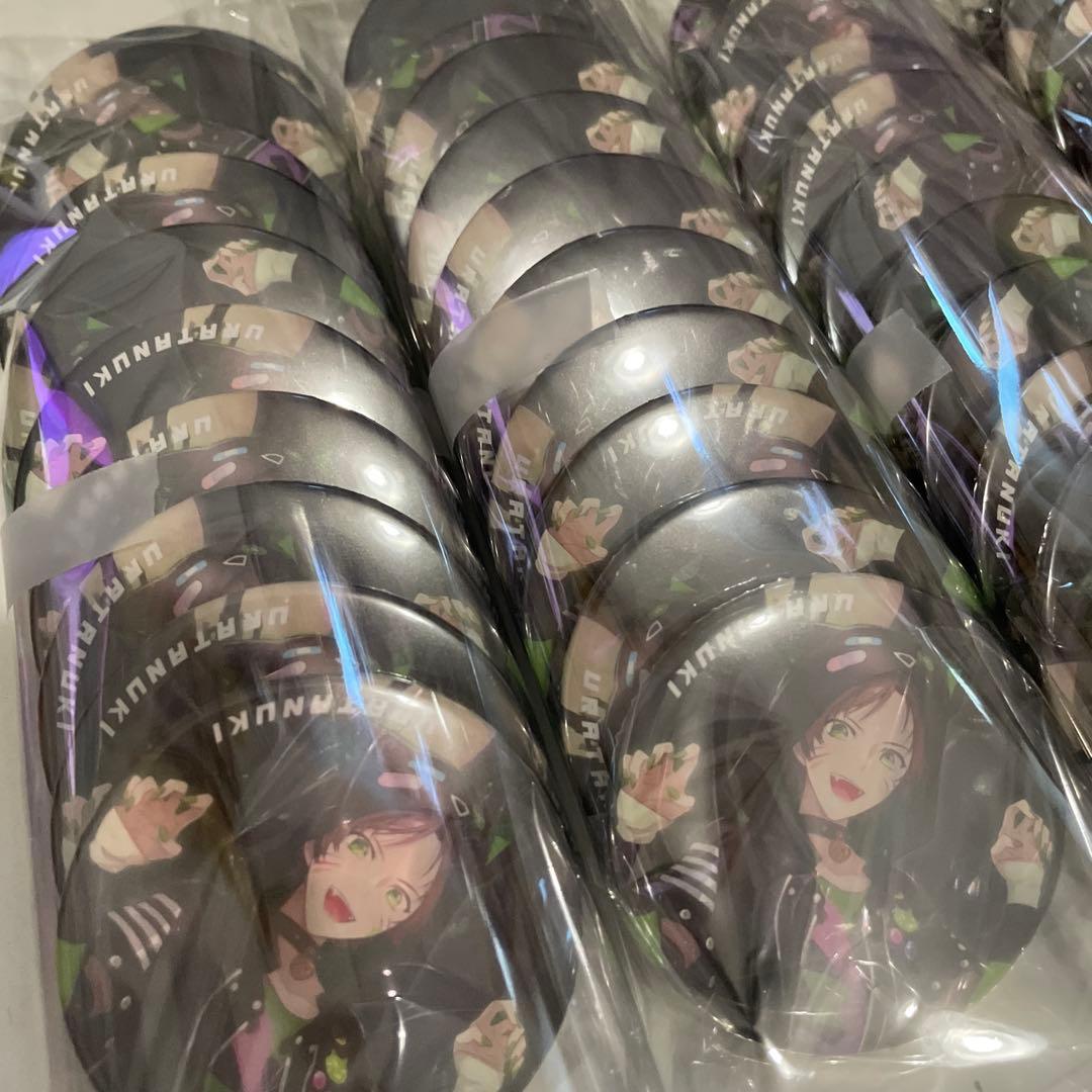 L21.浦島坂田船 うらたぬき ハロパ 缶バッジ 等身 バドモン