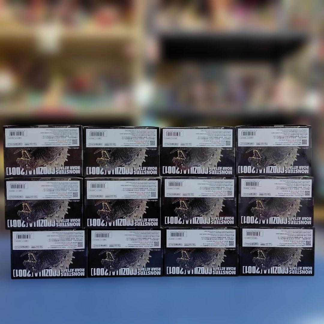 東宝怪獣シリーズ 怪獣咆哮撃 ゴジラ（2001） フィギュア　12個セット