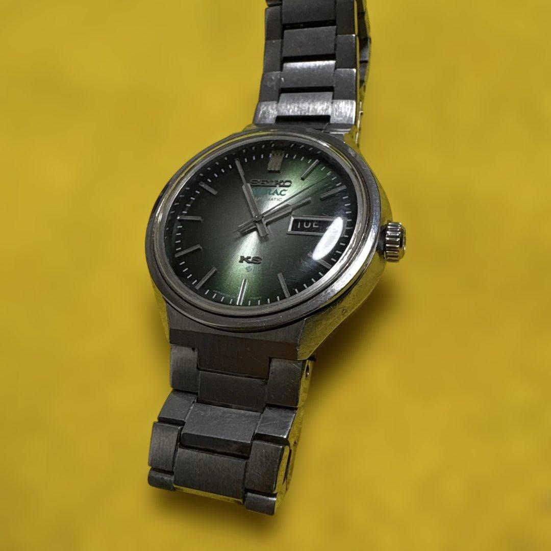 セイコー 自動巻き時計　KS 動作確認済みです。
