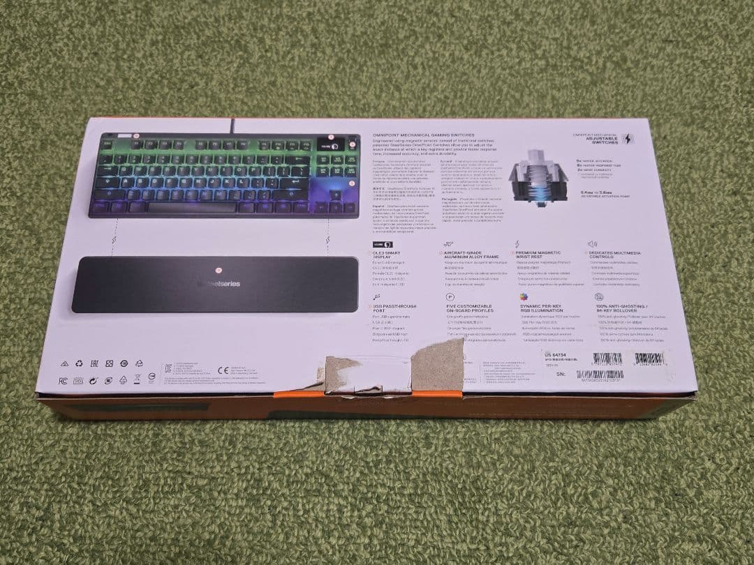 SteelSeries APEX PRO TKL キーボード 本体