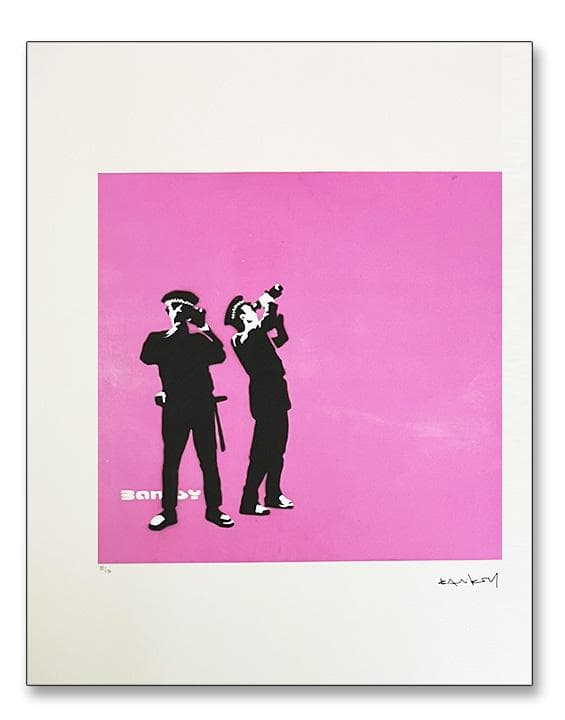 Avon/限定150枚手書ナンバリング＆ 証明書付/バンクシー/ポスター