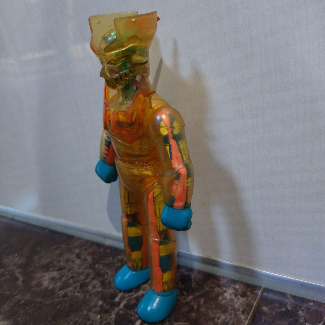 【当時物】マジンガーZ ソフビ クリア ポピー