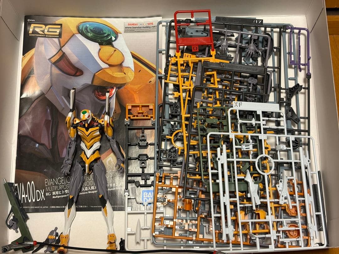RGエヴァンゲリオン　3体セット　零号機　初号機　弍号機　まとめ売り　素組