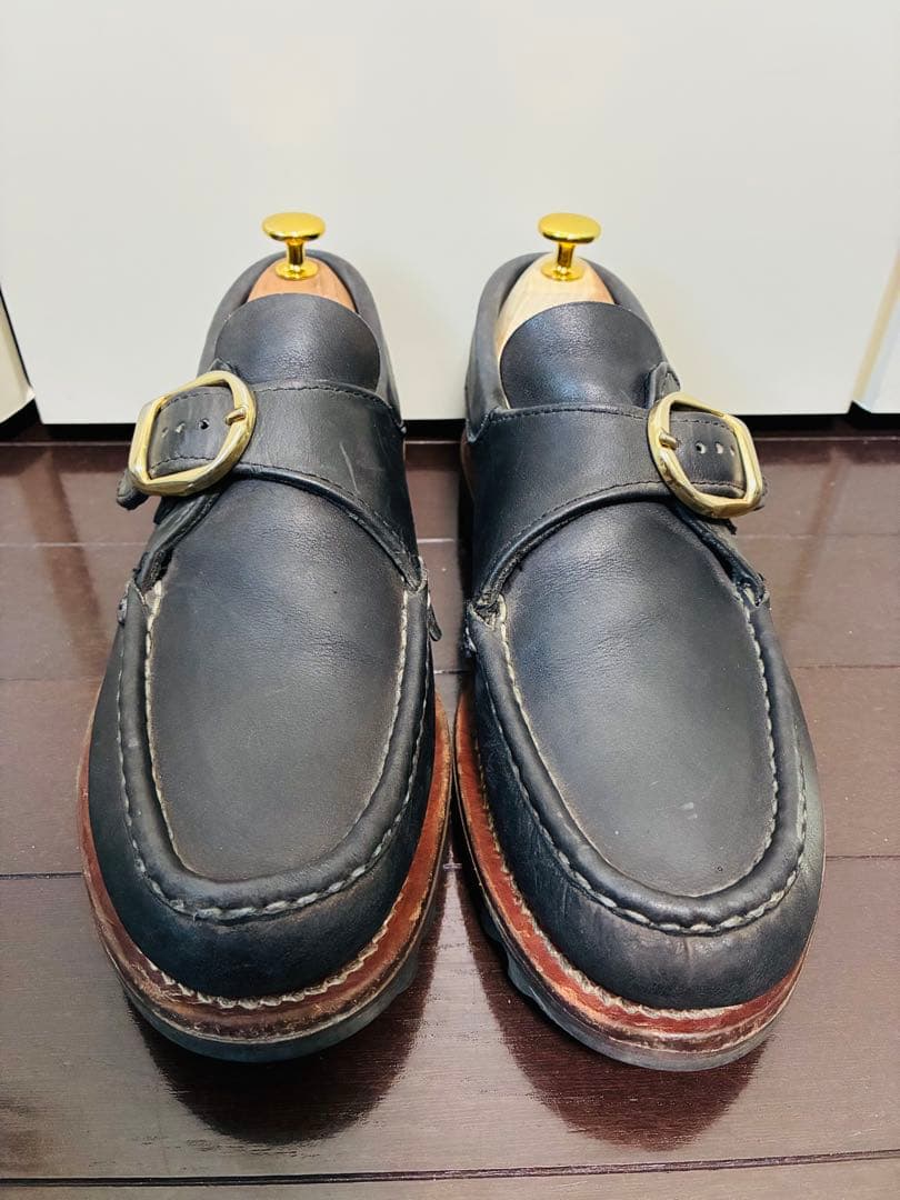 ラッセルモカシン　モンクストラップ　25 モカシン　アメリカ　25
