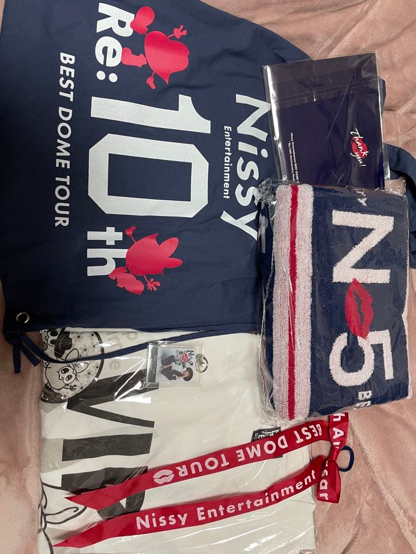 Nissy Re:10thBEST DOME TOUR グッズ