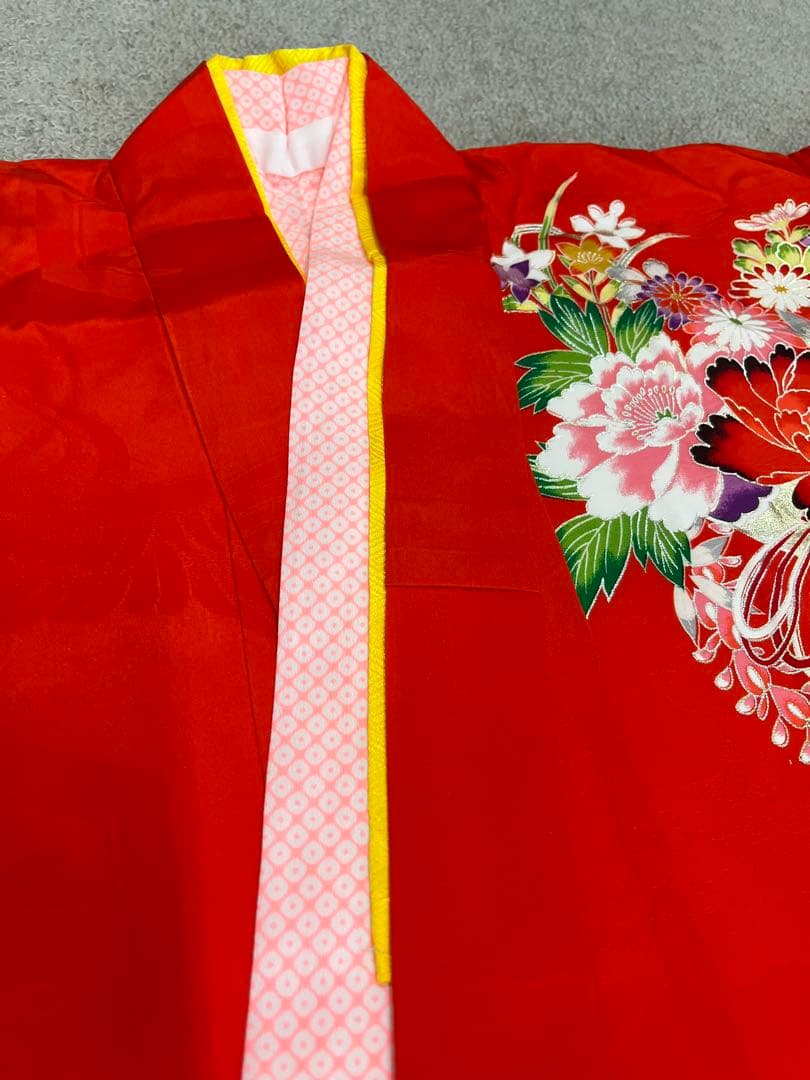 ロミ　新品★七五三　きものと長襦袢　四つ身　C10