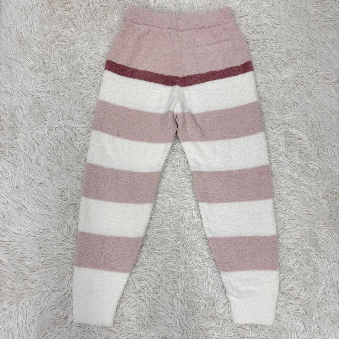 【新品タグ付き】gelato pique セットアップ　ボーダー　ピンク