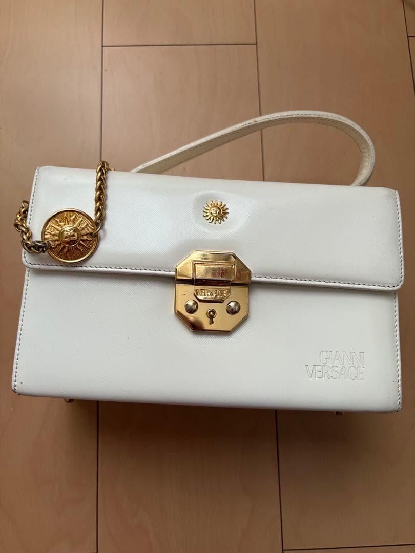 GIANNI VERSACE ヴェルサーチ バニティ　ヴィンテージ　 バッグ