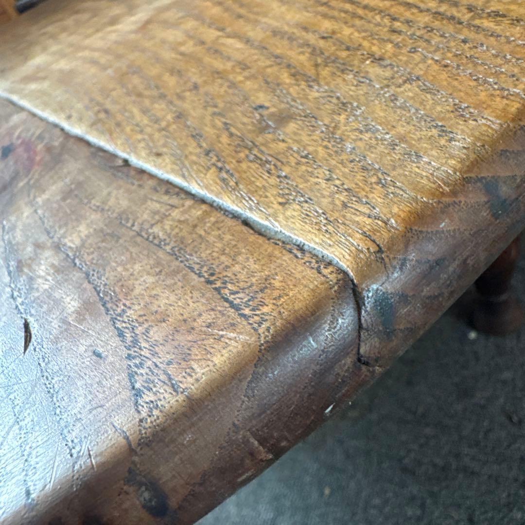 昭和レトロ　円形座卓 ちゃぶ台　古道具