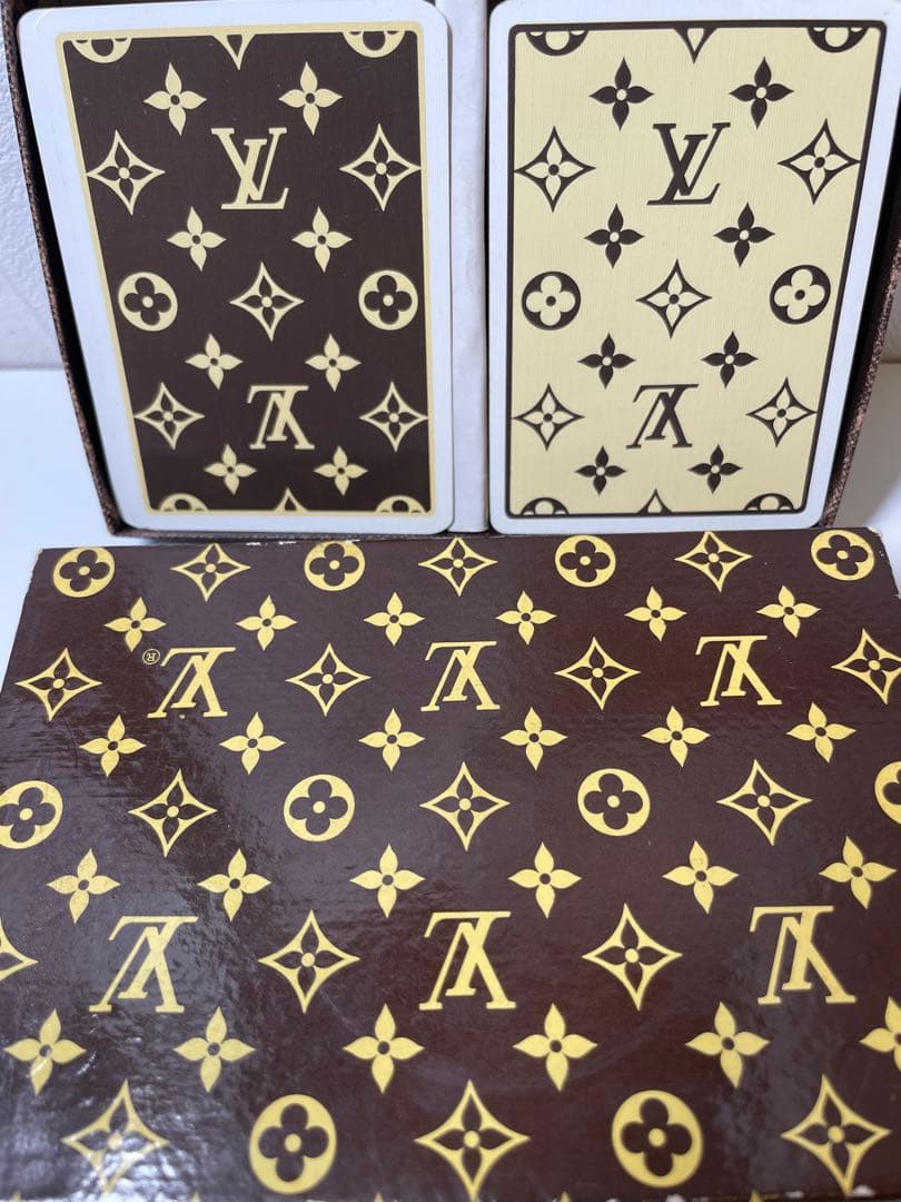 【美品】LOUISVUITTON ルイヴィトン トランプ モノグラム 2個セット