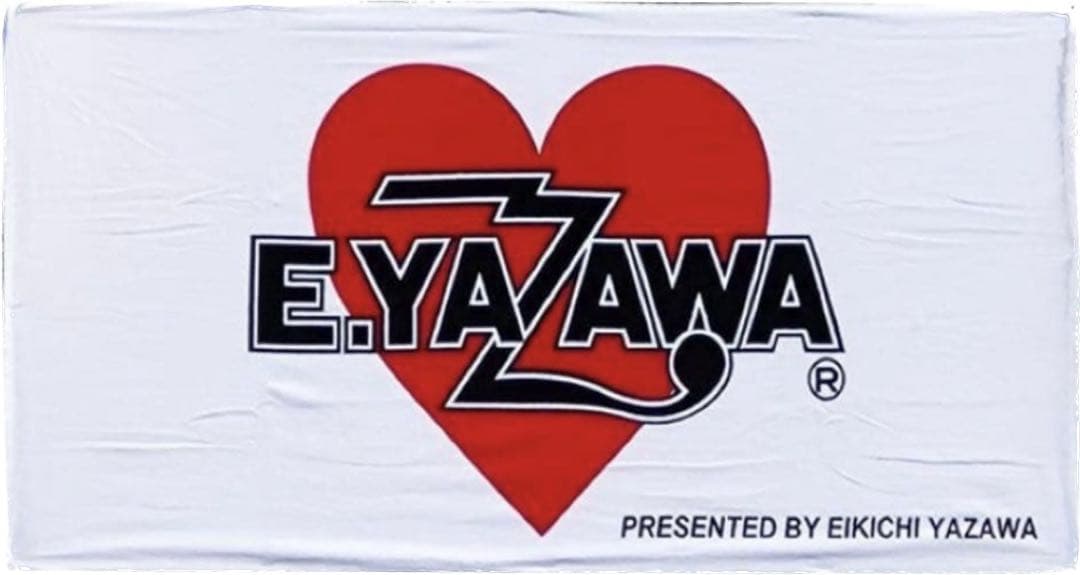 矢沢永吉　スペシャルビーチタオル　ハート