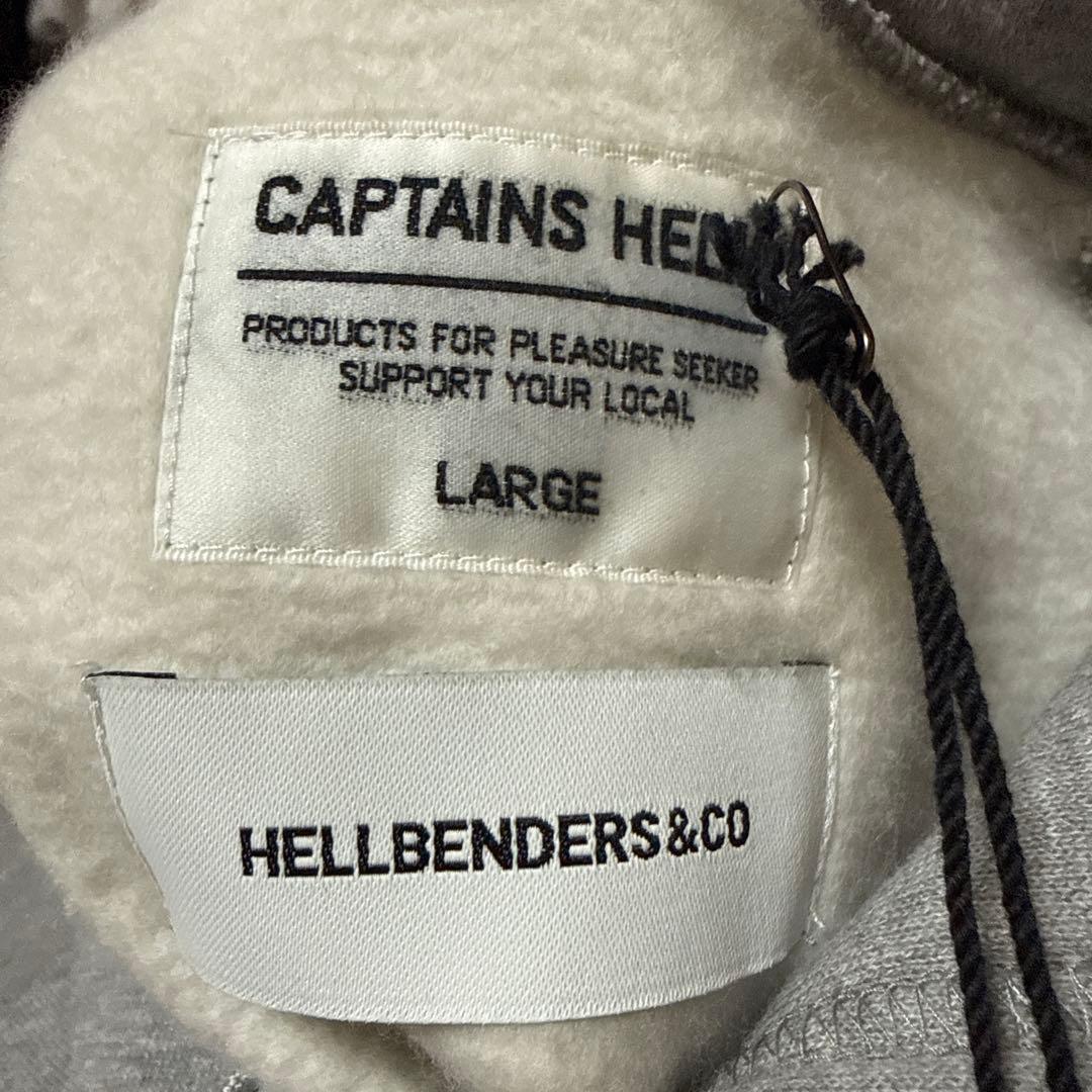 CAPTAINSHELM×HELLBENDERS&COコラボパーカー