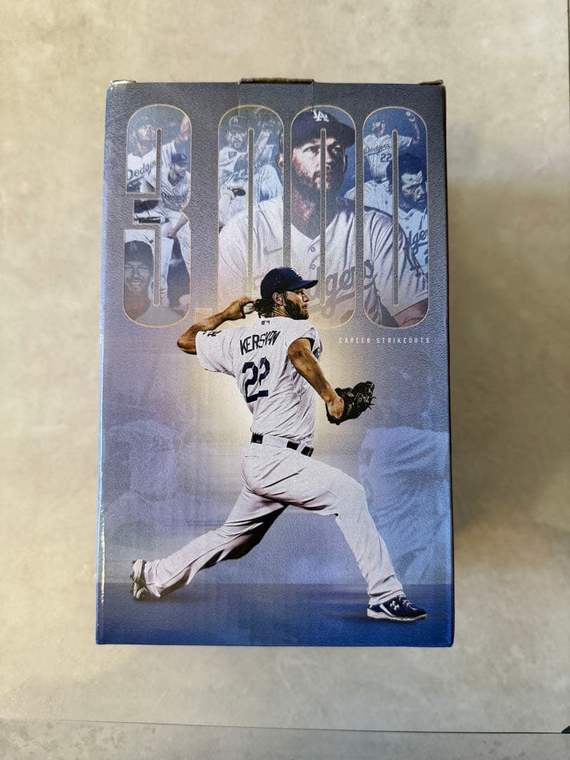 クレイトン・カーショー 3000奪三振 ボブルヘッド