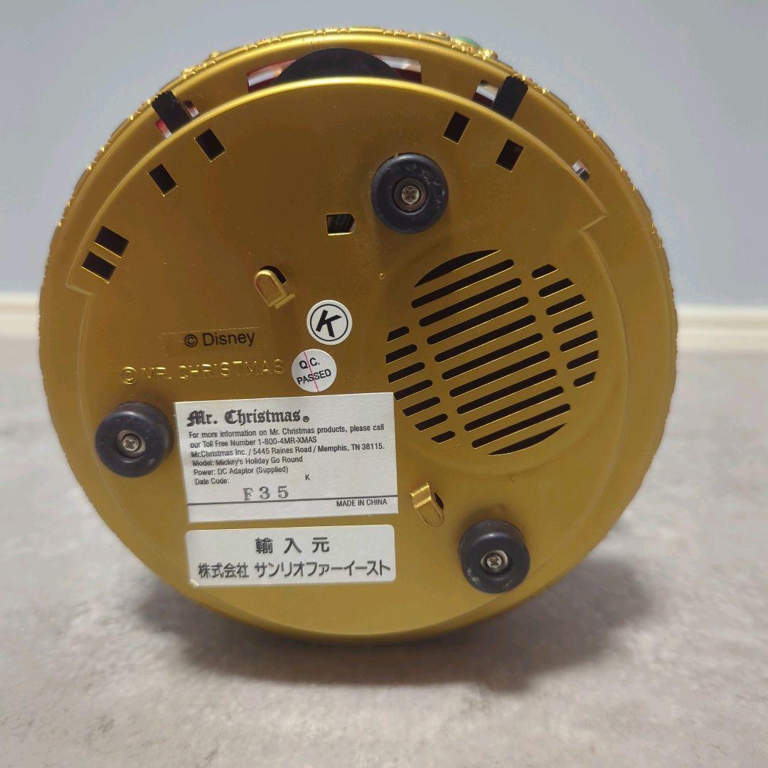 海外　ミッキー　電子オルゴール　50曲　ミスタークリスマス　ディズニー