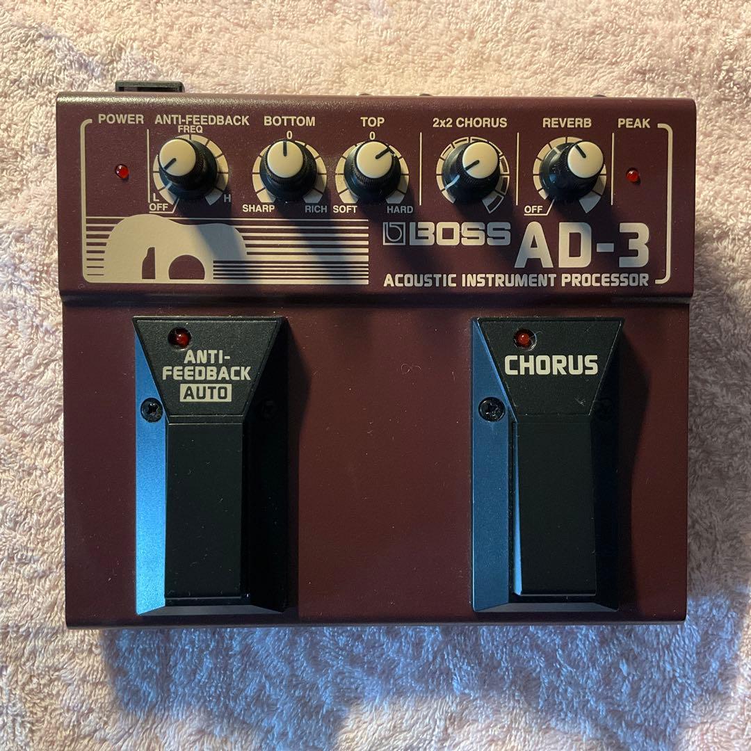BOSS AD-3 アコースティック楽器プロセッサー