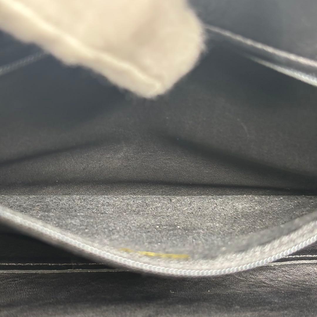 美品 コーチ オールドコーチ ハンドバッグ テラスバッグ ミニ レザー ブラック