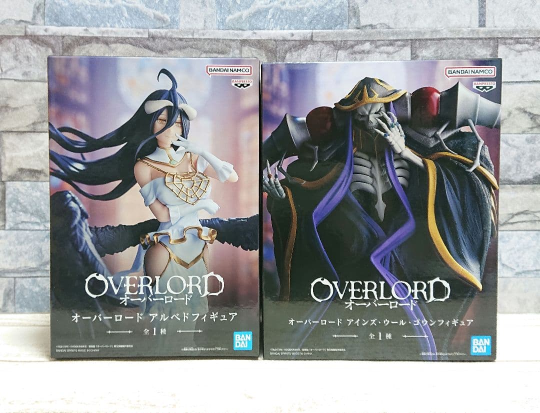 オーバーロード 美少女 フィギュア まとめ売り アインズ　アルベド　シャルティア