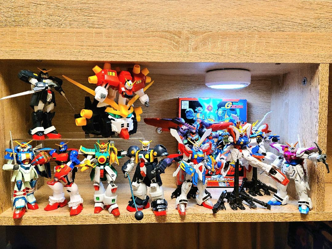 1/144 Gガンダム プラモデルセット (旧キット+Gフレーム3体)