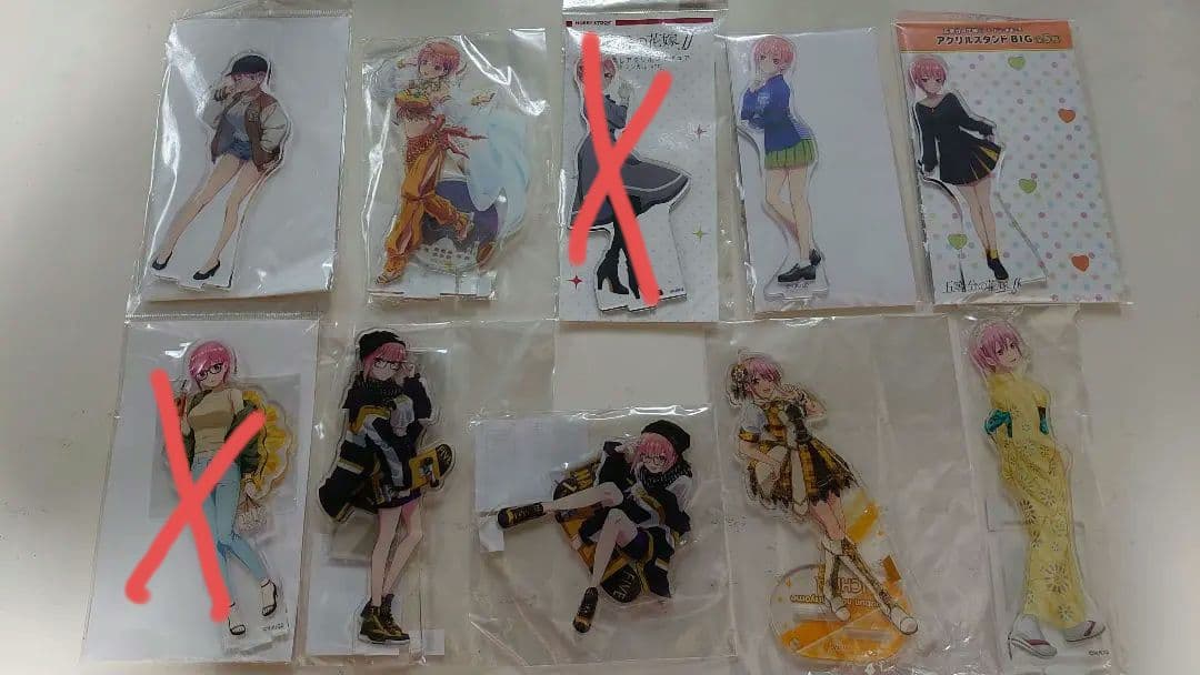 五等分の花嫁 中野一花 アクリルスタンド まとめ売り