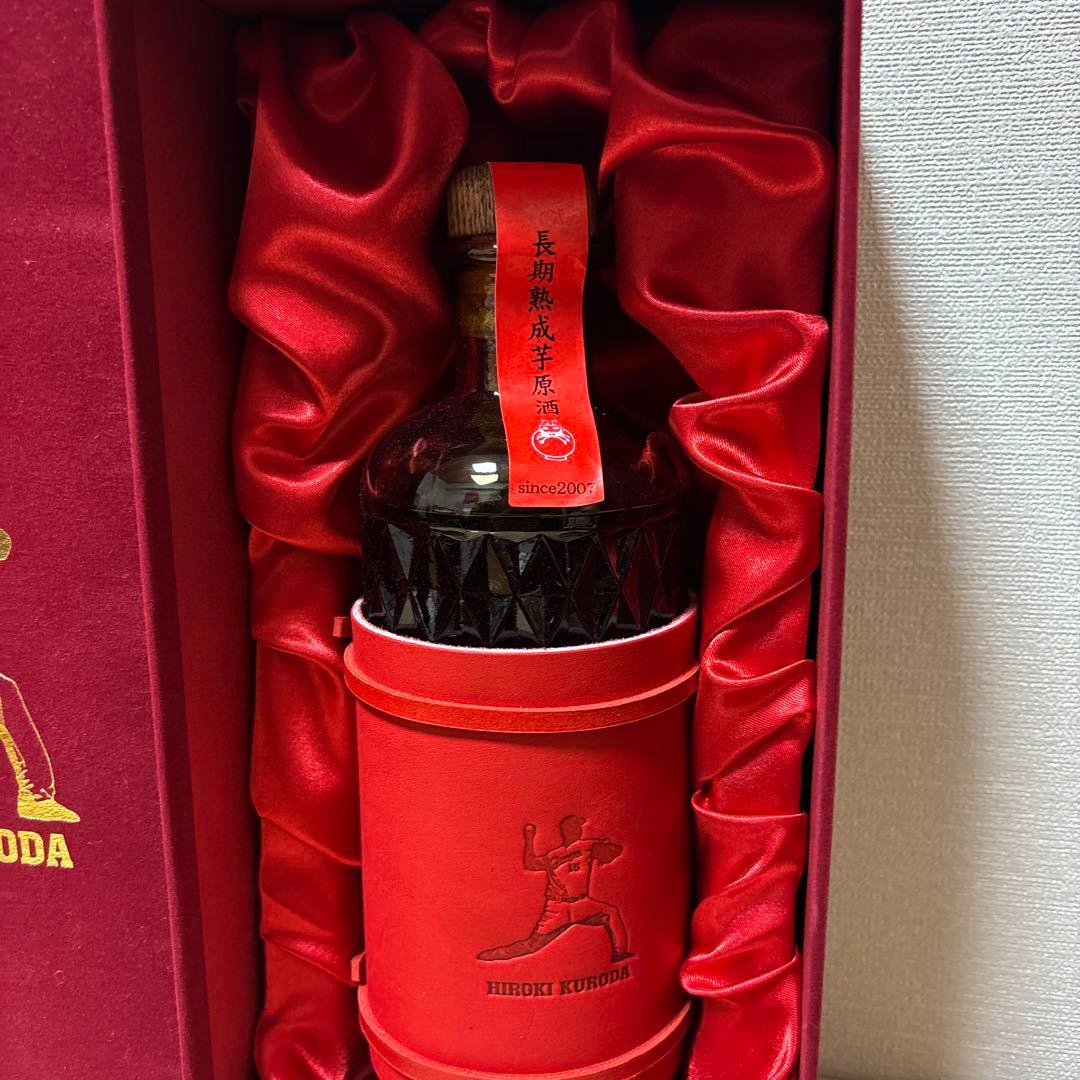 長期熟成芋原酒　カープ黒田博樹限定1500本　モデル　2007 未開封