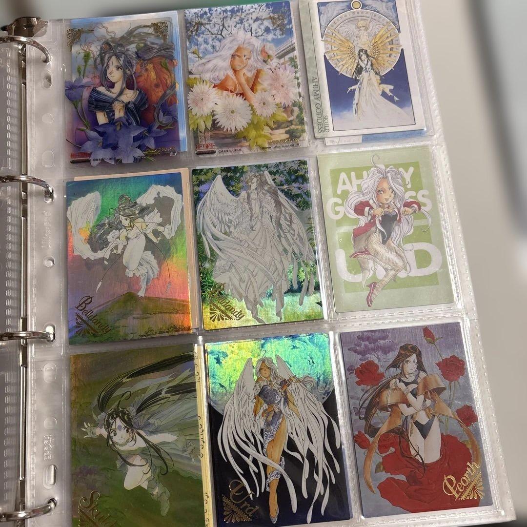 ああっ女神さまっ カード パーフェクトコレクション　バインダー　藤島康介　大量