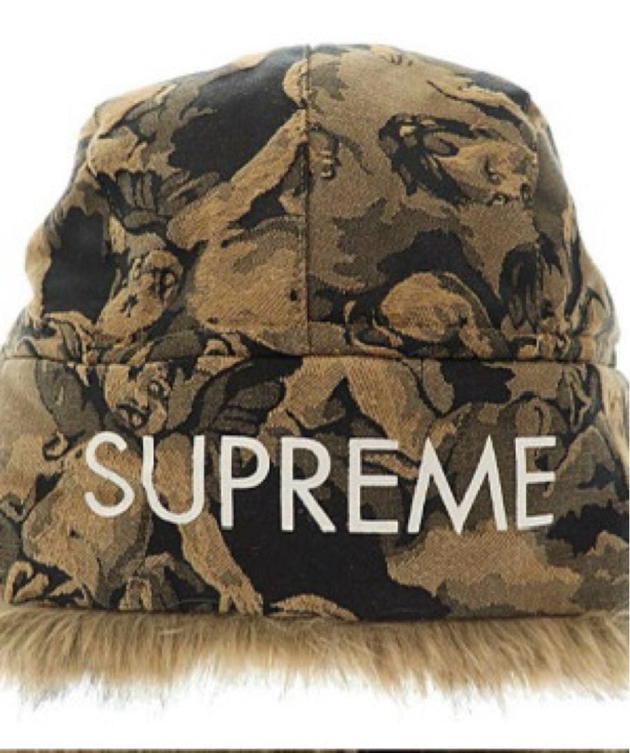 シュプリームSUPREME 16AW ケルビムフライトキャップトゥルーパーハット