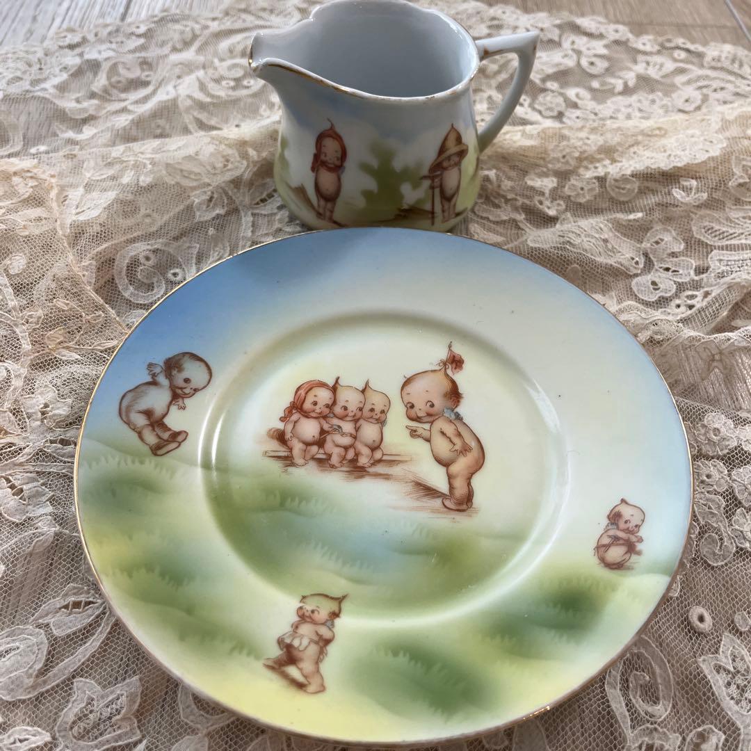 ローズオニール　キューピー　カップ&ソーサー他　食器セット　アンティーク