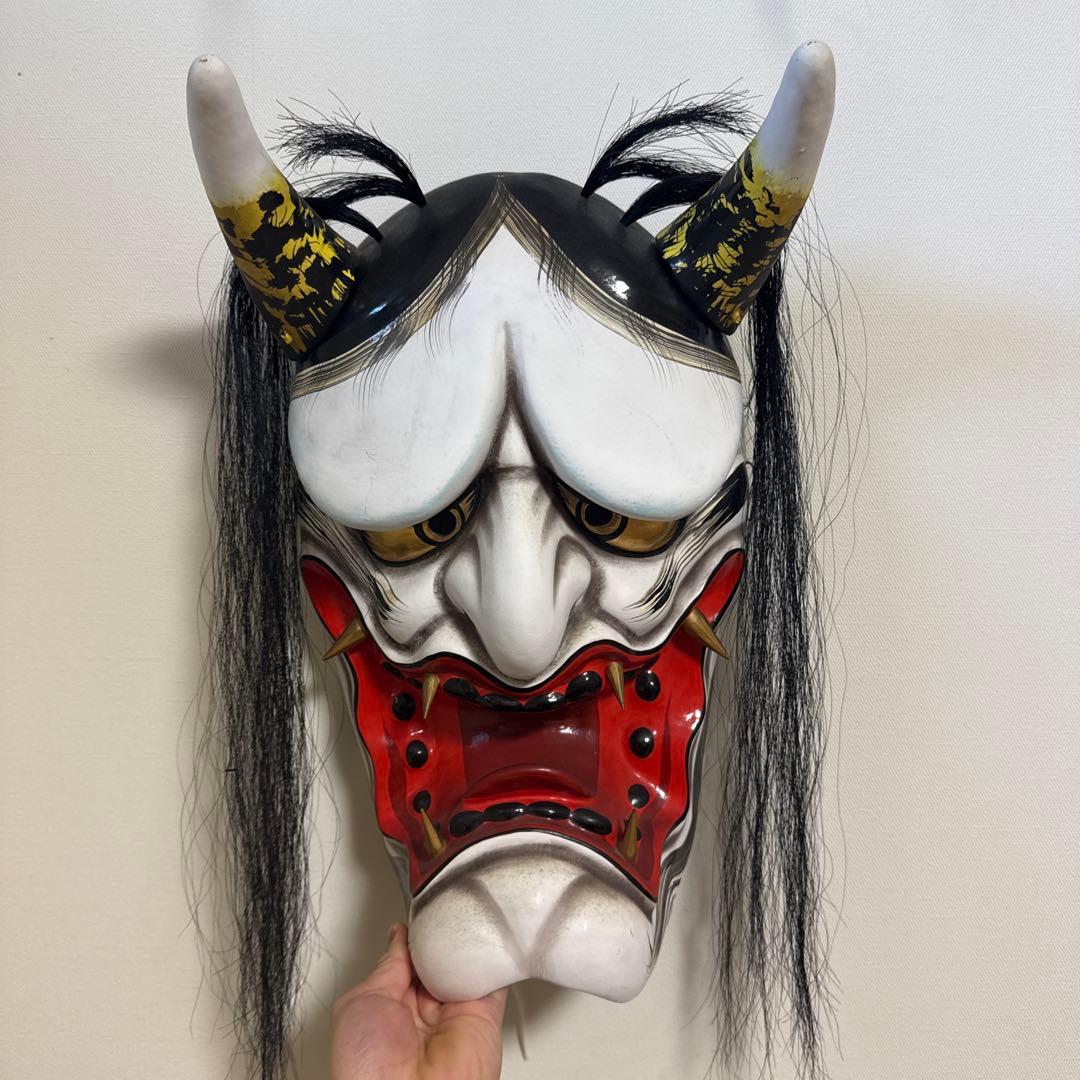 神楽面 広島神楽面　石見神楽面