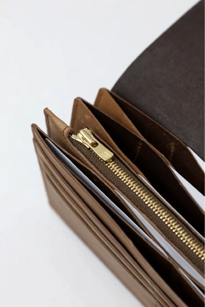 forme - Wallet (Dark Brown) Liscio 長財布