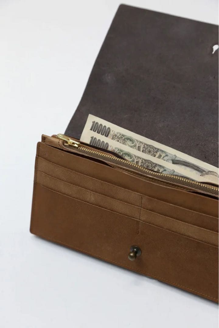 forme - Wallet (Dark Brown) Liscio 長財布