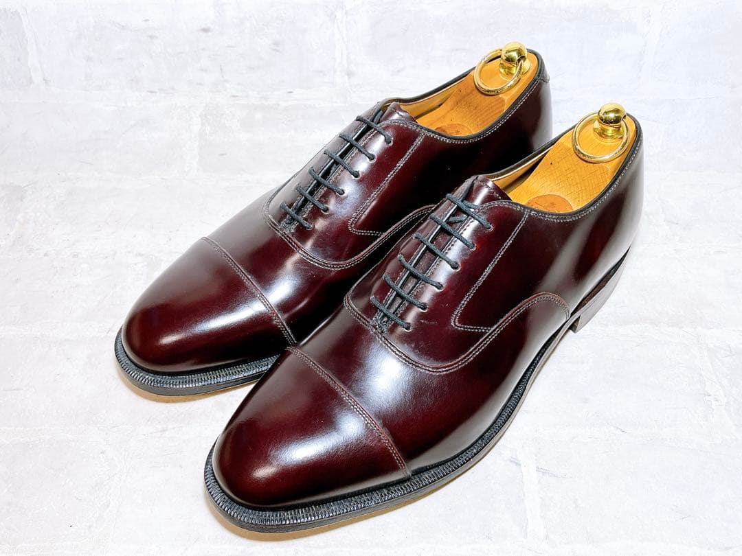 【未使用】JNHNSTON & MURPHY ストレートチップ US8.5