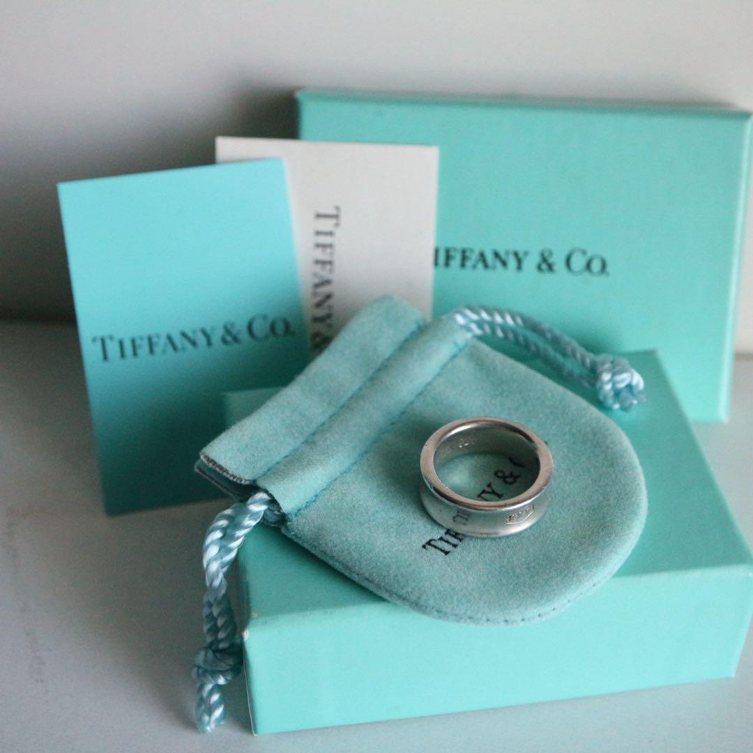 箱袋有り✨美品✨9号Tiffany1837シルバー925リングティファニー