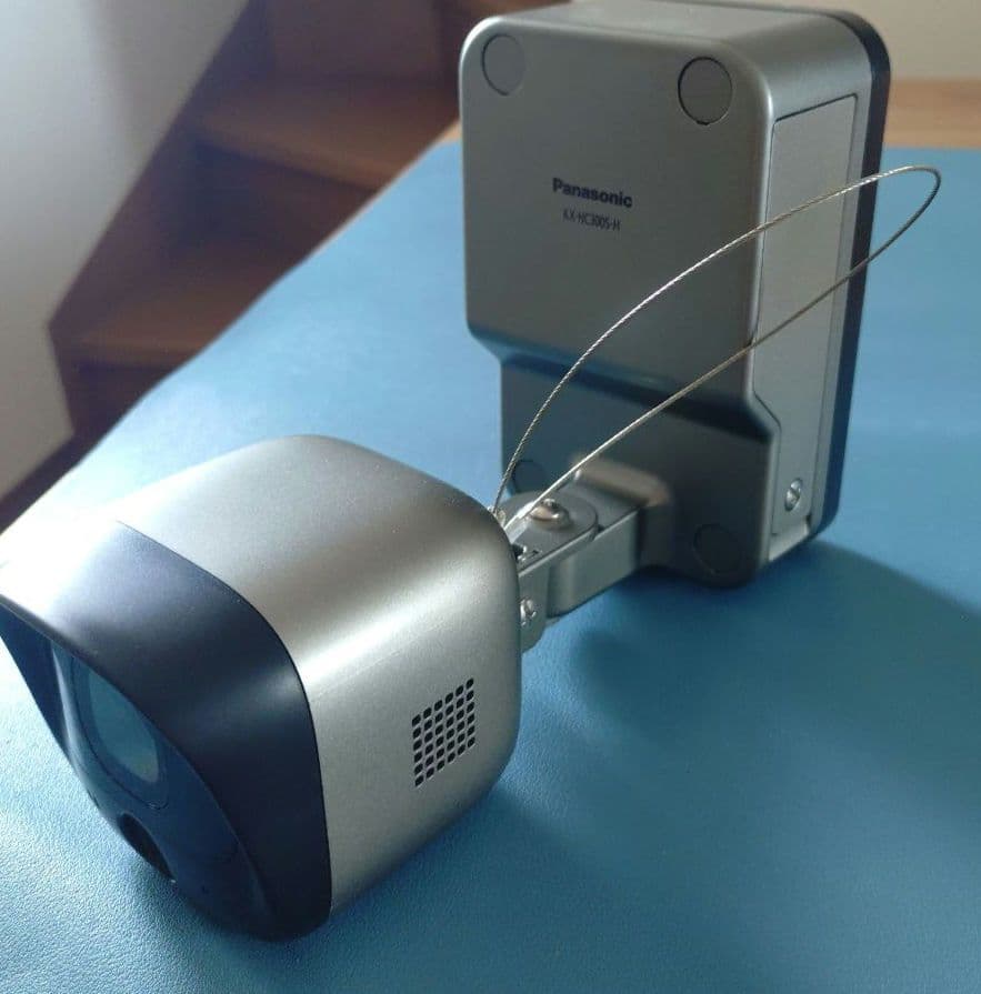 Panasonic KX-HC300S-H 防犯カメラ シルバー