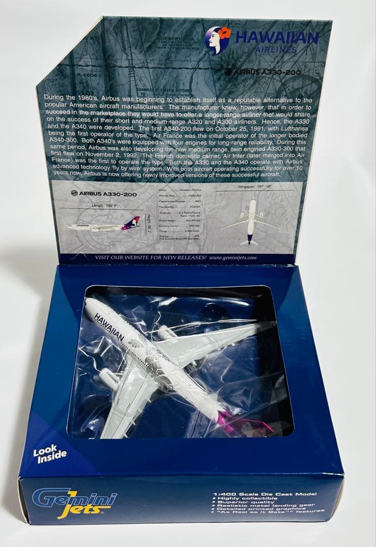 Gemini 1/400 A330-200 ハワイアン航空